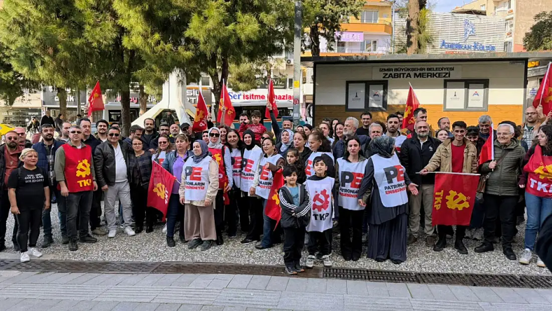 Atamay işçileri kazanımlarını kutladı