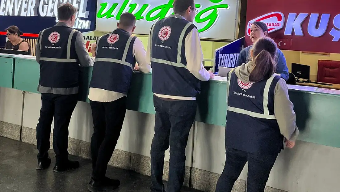 Bayram öncesi sıkı denetim: İzmir’de otogar ve hallerde ceza yağdı