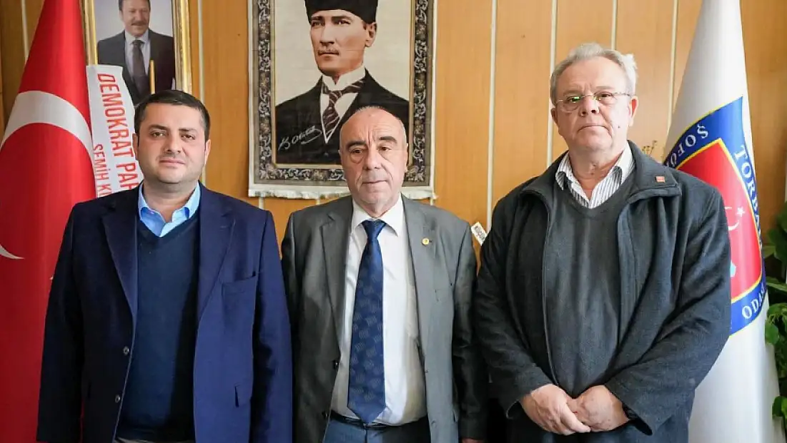 Belediye Başkanı Demir ve Şoförler Odası Başkanı Akman ulaşımı konuştu