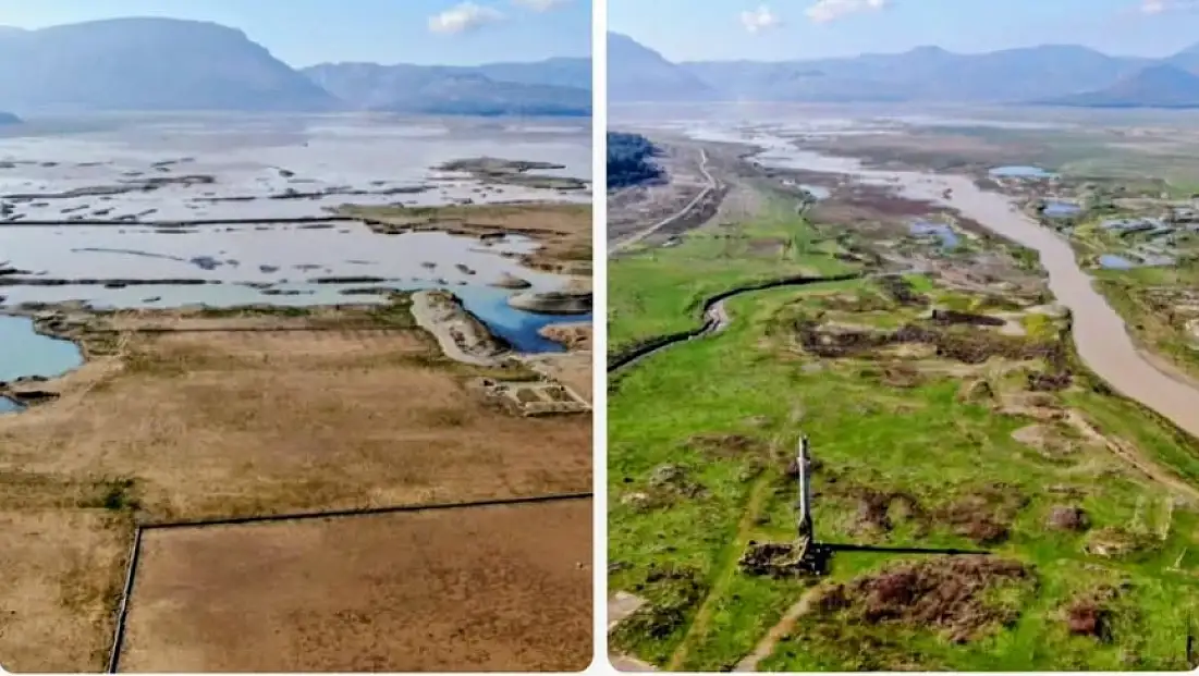 İzmir'de rekor yağışlar barajlara cansuyu oldu