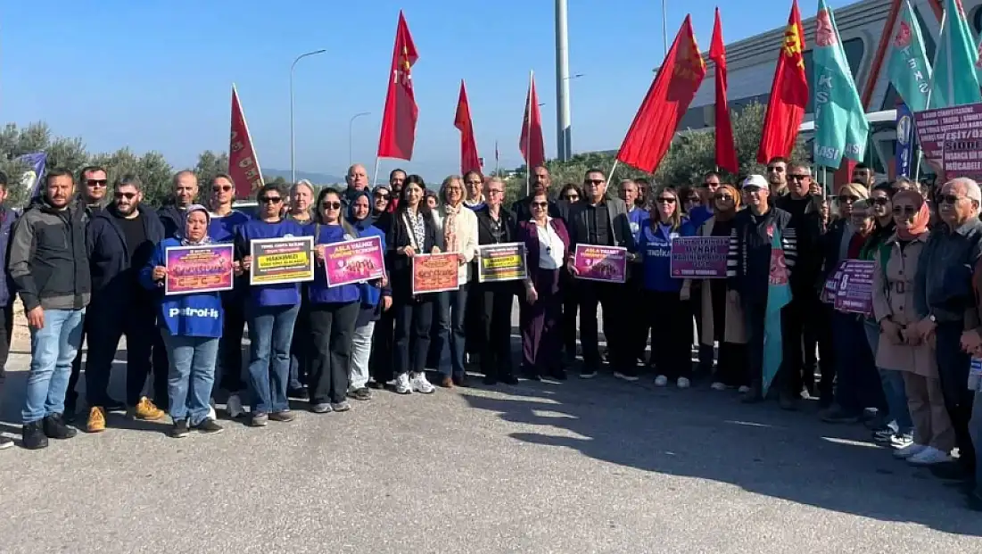 KESK İzmir Kadın Meclisi’nden Temel Conta işçilerine dayanışma