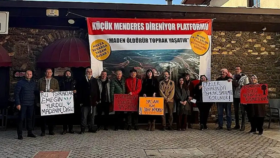 Küçük Menderes’te altın madeni isyanı: Yaşam mı, kâr mı?