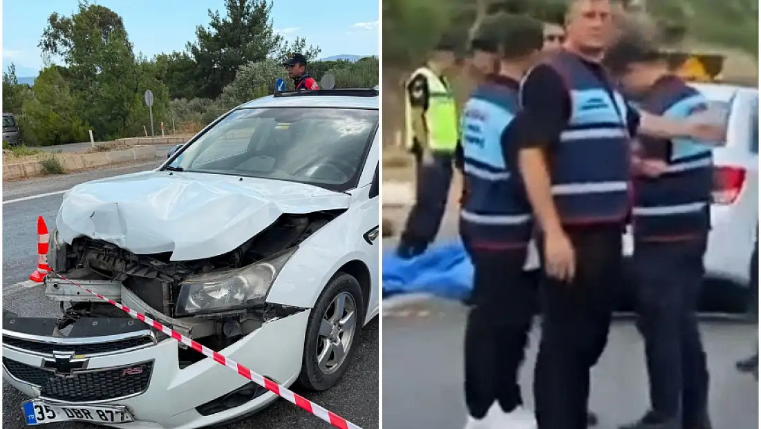 Menderes'te feci kaza: Emniyet kemeri takılı olmayan sürücü hayatını kaybetti
