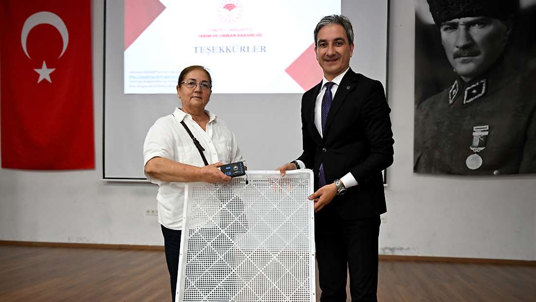 Selçuk'ta incirde aflatoksinle mücadele için üreticilere ekipman desteği