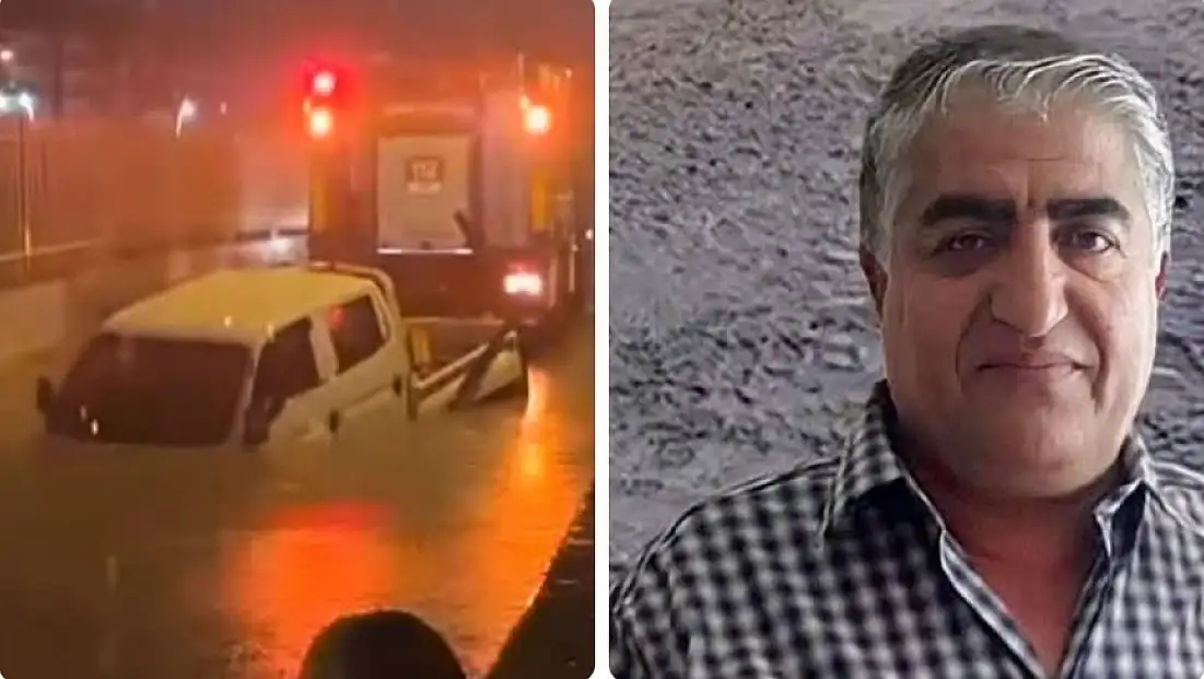 Suyla dolan altgeçitte mahsur kalan sürücü hayatını kaybetti