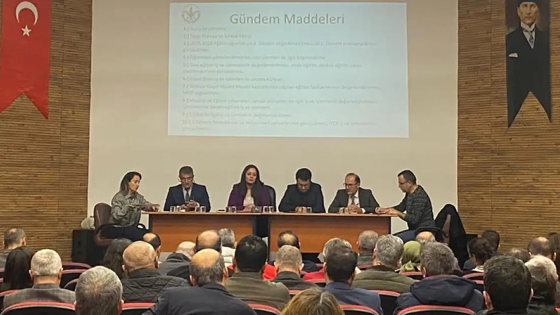 Tire’de 2. Dönem Müdürler Kurulu Toplantısı Gerçekleştirildi