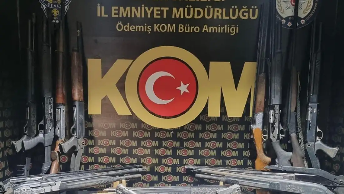 Torbalı ve Ödemiş’te silah operasyonu: 1 tutuklama