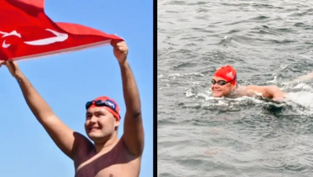 Ultra maraton yüzücüsü Tuna Tunca, Ocean’s 7’de üçüncü parkuru tamamladı
