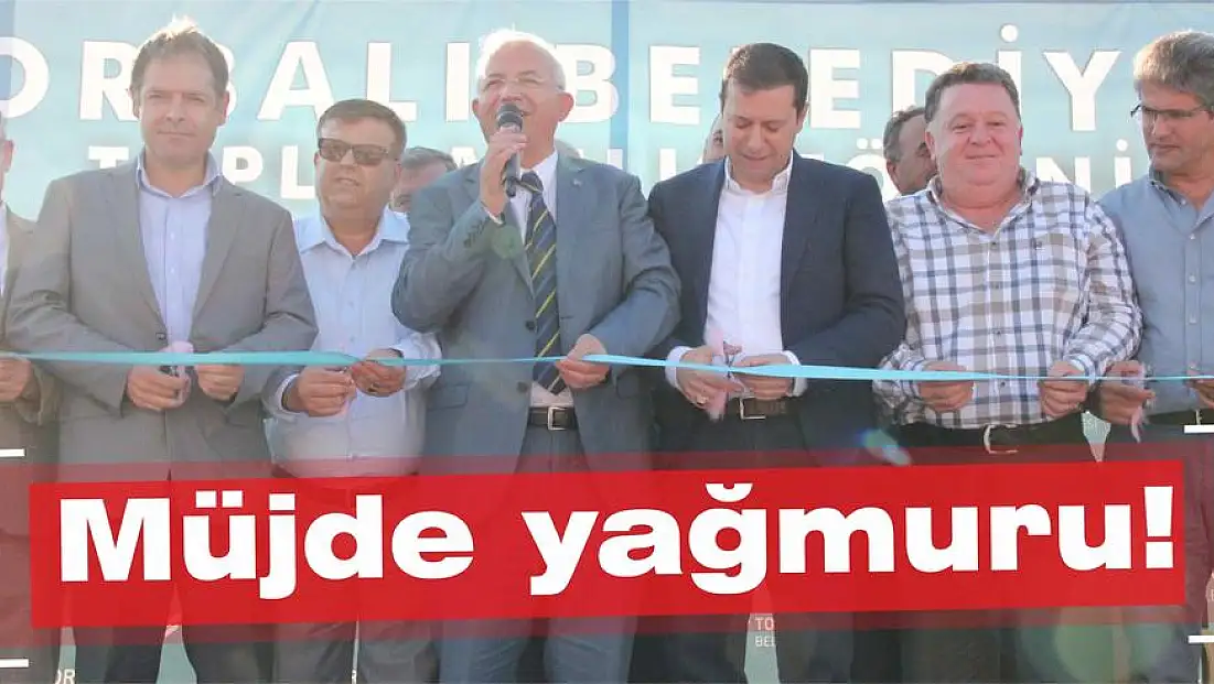 Müjde yağmuru