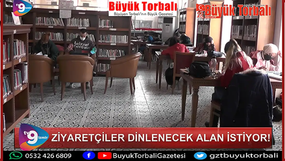 VİDEO HABER – Misafirler dinlenecek alan istiyor