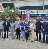 525 gündür direnen Temel Conta işçilerine İYİ Parti'den destek