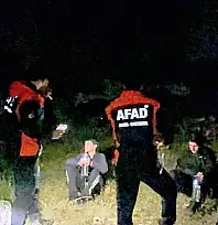Dağda mahsur kalan iki çocuğu AFAD kurtardı