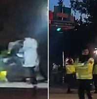 Menderes'te kaza: Alev alan araçta mahsur kalan sürücü hayatını kaybetti