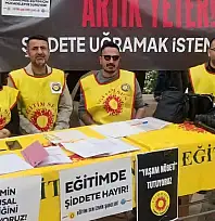 Torbalı'da eğitimcilerden 'Yaşam Nöbeti': Şiddete karşı tepki büyüyor