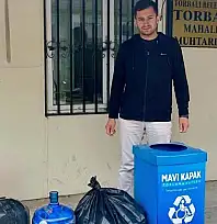 Torbalı'da mavi kapaklarla dayanışma büyüyor