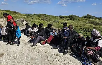 47 düzensiz göçmen yakalandı ve kurtarıldı