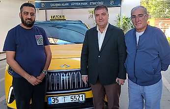 Yerli gururumuz TOGG, artık İzmir'de taksi olarak hizmet veriyor