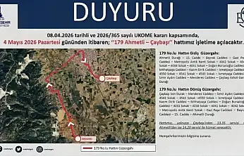 ESHOT'tan 179 Ahmetli – Çaybaşı hattı açıklaması: Sefer saatleri belli oldu