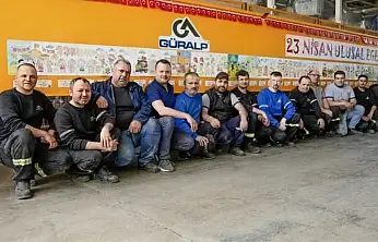 Torbalı'da çocuklar fabrikada resim sergisi açtı!