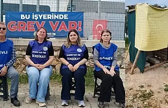 Grevdeki Temel Conta işçilerine tuvalet engeli