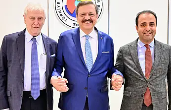 Olgun'dan TOBB Genel Kurulu'nda önemli görüşmeler