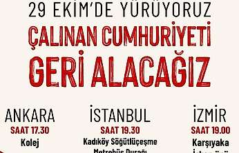 TKP'den 29 Ekim yürüyüşü: İzmir'de buluşma noktası belli oldu