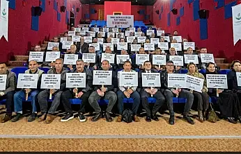 Torbalı'da 60 muhtardan kağıt fabrikasına karşı ortak bildiri