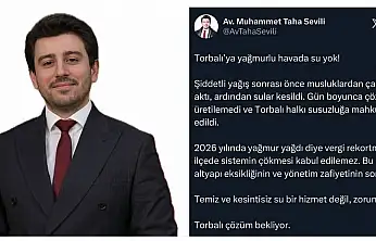 Torbalı'daki su kesintisine DEVA Partisi'nden tepki