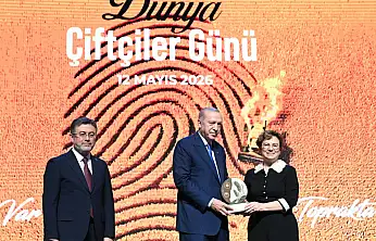 Torbalılı  çiftçiye Cumhurbaşkanı'ndan  ödül