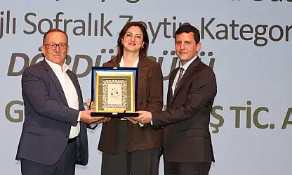 Zeytin ve zeytinyağı ihracatının yıldızları belli oldu