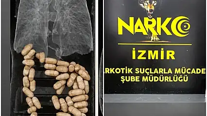 İzmir'de havalimanında uyuşturucu operasyonu: Midelerinden 1,3 kilo eroin çıktı