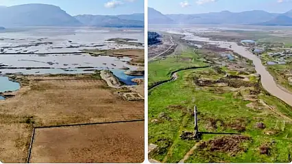 İzmir'de rekor yağışlar barajlara cansuyu oldu