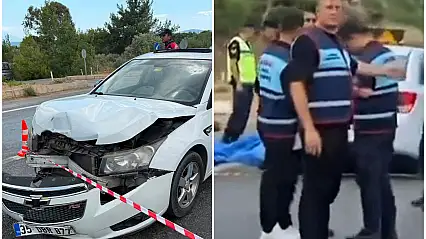Menderes'te feci kaza: Emniyet kemeri takılı olmayan sürücü hayatını kaybetti
