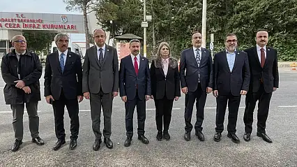 TBMM Alt Komisyonu İzmir'de cezaevlerinde inceleme başlattı