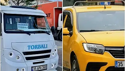 İzmir'de minibüs ve taksilerde yeni ücretler açıklandı