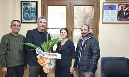 EĞİTİM İŞ'TEN TİRE BİLSEM'E ANLAMLI ZİYARET