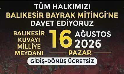 İYİ Parti Torbalı'dan Balıkesir'deki Bayrak Mitingi'ne ücretsiz otobüs