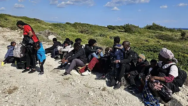 47 düzensiz göçmen yakalandı ve kurtarıldı