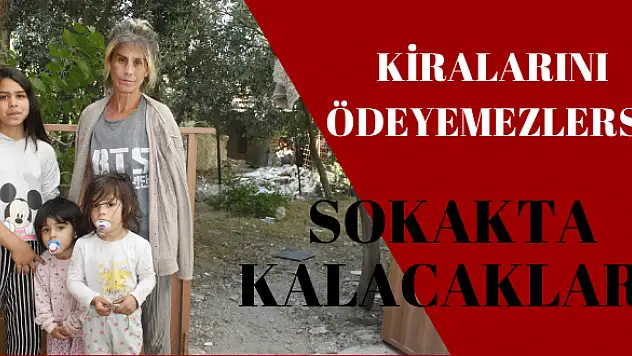 5 ÇOCUĞU İLE YARDIM ELİNİN UZANMASINI BEKLİYOR