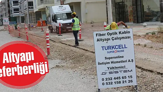 5 kurum aynı anda alt yapı çalışması yapıyor