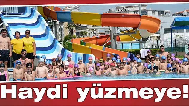 Torbalı Belediyesi'nin yüzme kurslarına yoğun ilgi