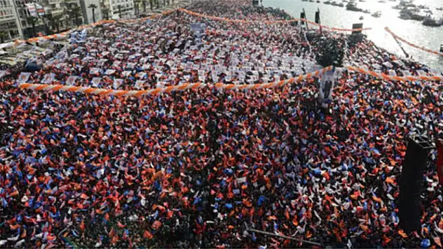 “AK Parti mitingine halk 5 bin otobüsle taşınacak”