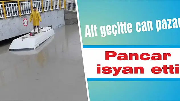 Alt geçitte can pazarı