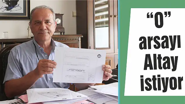 Altay'ın bu arazide çok emeği var!