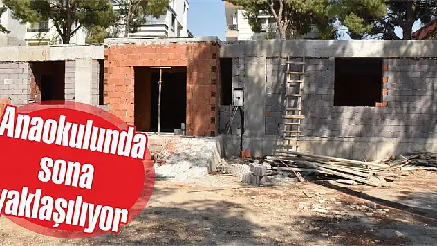 Anaokulunda sona yaklaşılıyor