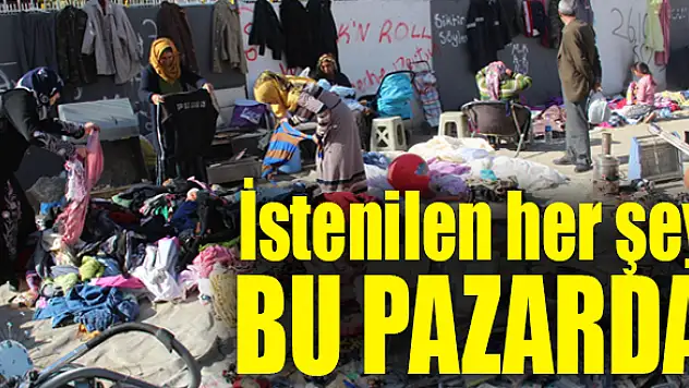 Antika eşyalar da satılıyor