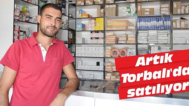 Artık Torbalı'da satılıyor