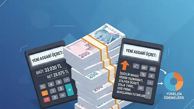 ASGARİ ÜCRET ARTTI, HESAPLAR DEĞİŞTİ