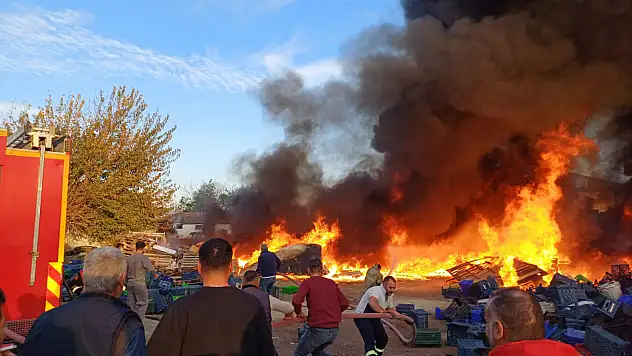 Atatürk Mahallesi'nde yangın faciası