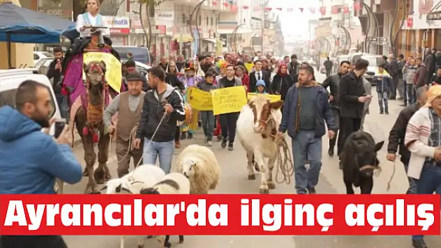 Ayrancılar’da ilginç açılış